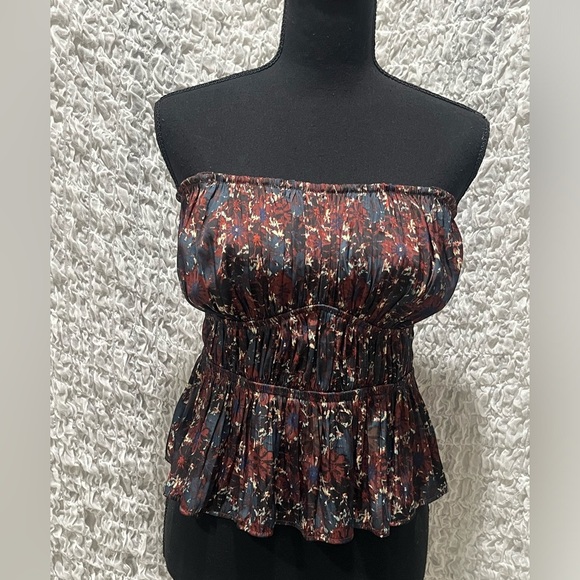 Rachel Zoe Multicolor RUCHED TIERED TANK TOP, GYPSY/ BOHO CORE, SIZE XS - Picture 8 of 10